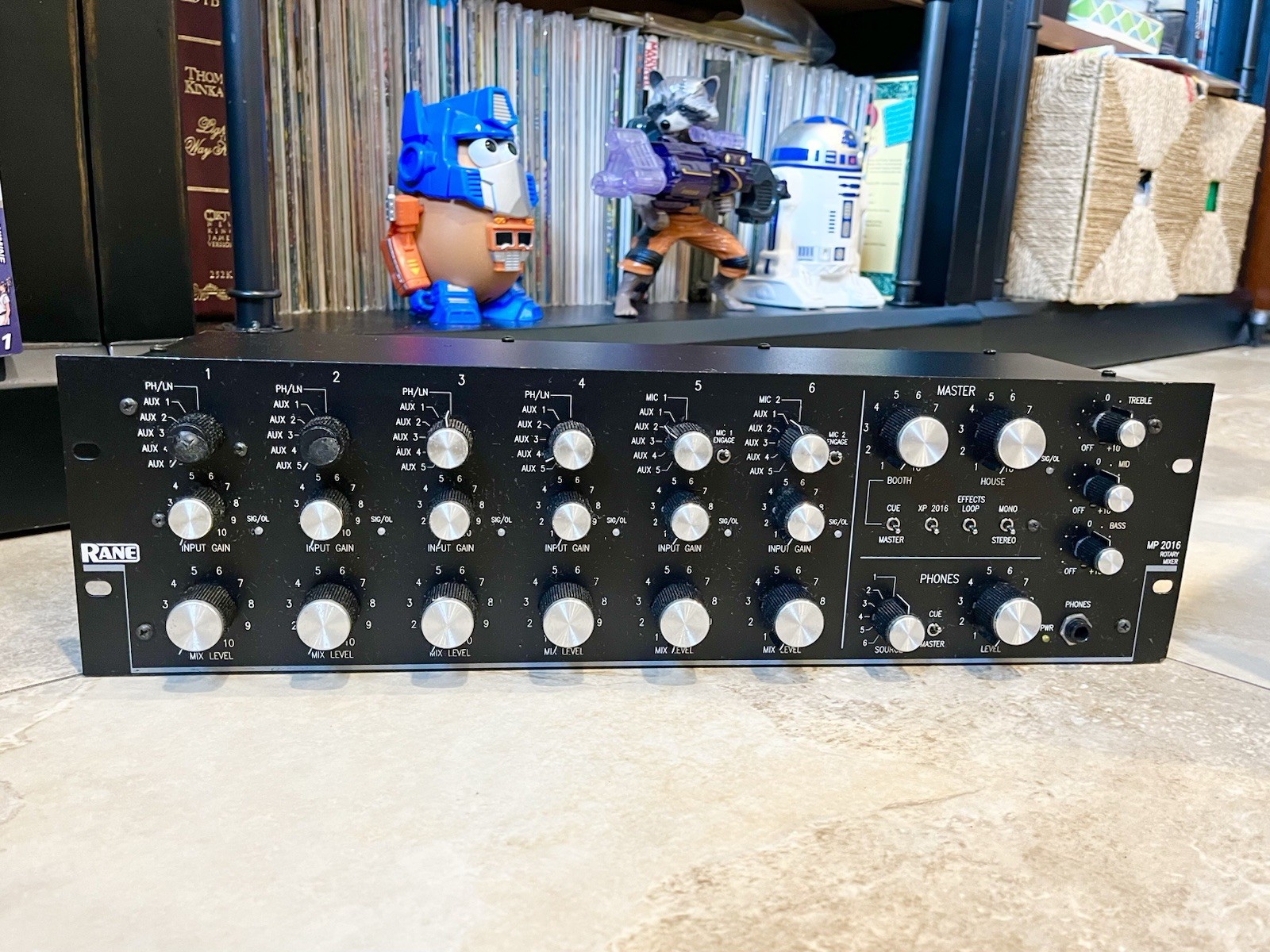 Rane MP2016 Bozak Style mixer + XP2016 processor + Power Adapters & Link Cable