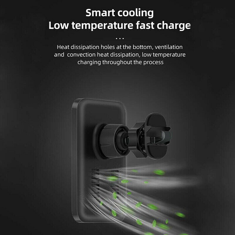 Magnetic Wireless Charger Car Mount Holder For iPhone 13 14 15 Pro Max MagSafe