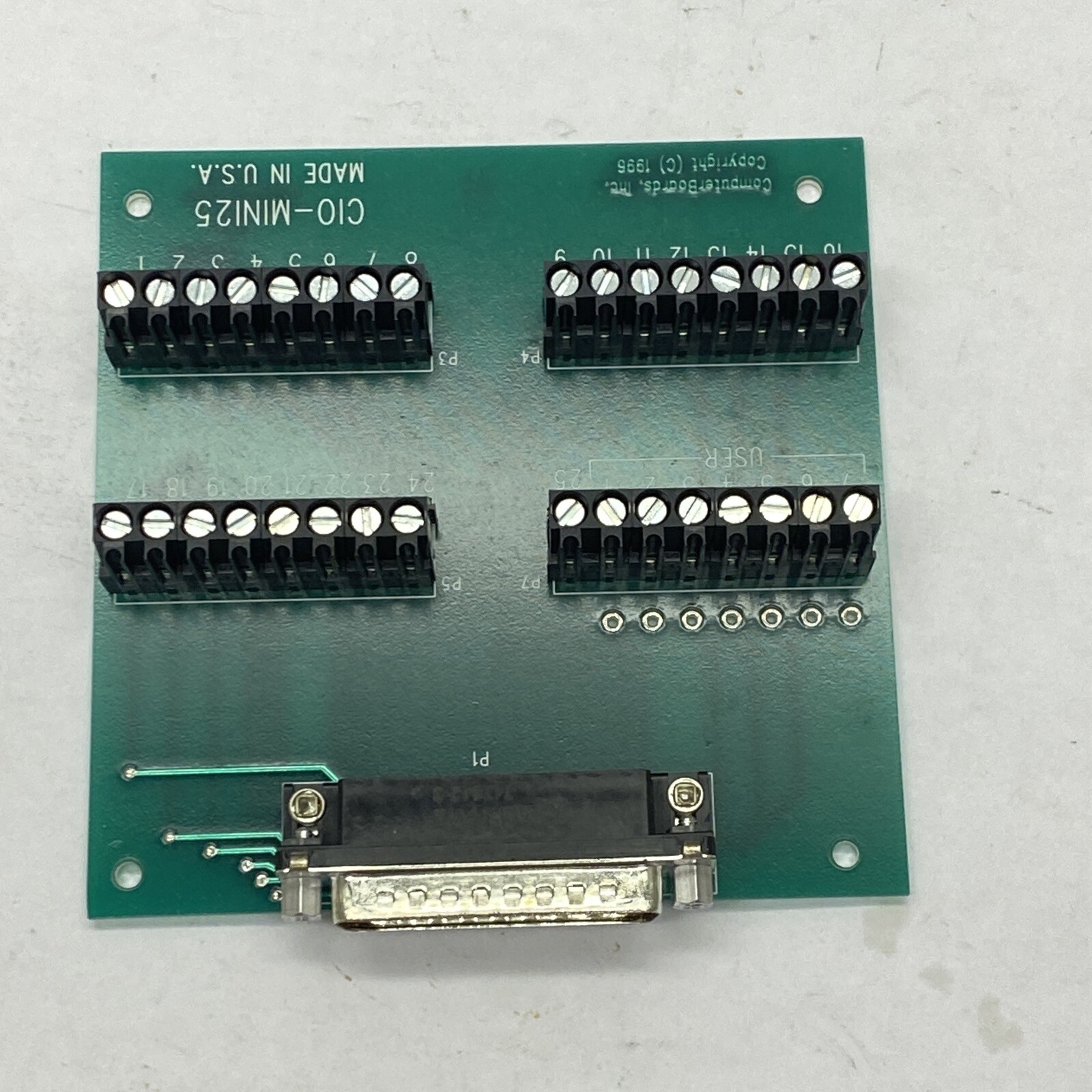 NEW ComputerBoards Inc. Universal Terminal Board CIO-MINI25