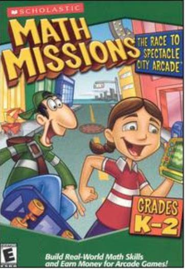 Math Missions: Race to Spectacle City Arcade PC CD learn sort count toys game!