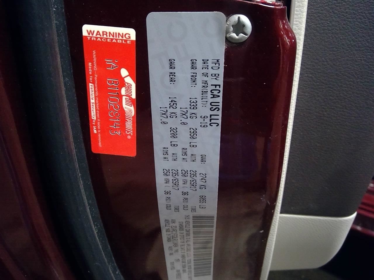Temperature Control Module Front Fits 20 PACIFICA 68447892AB