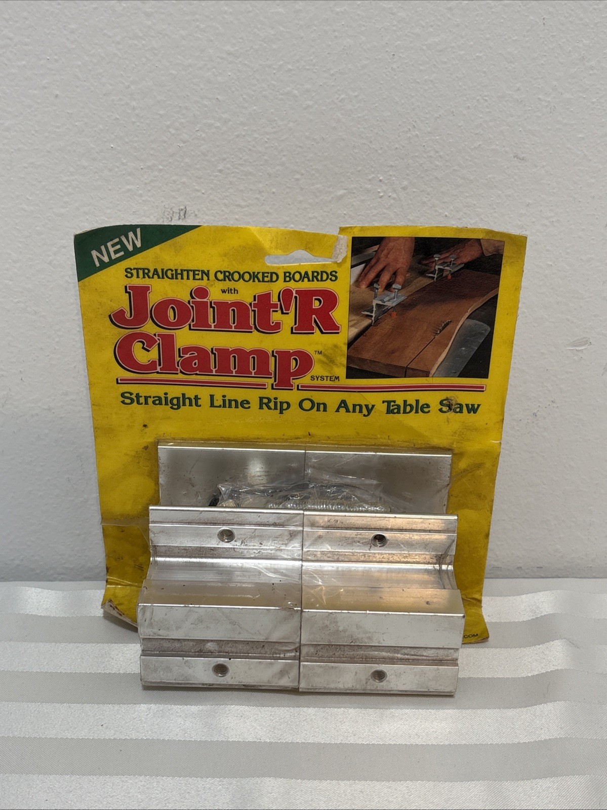 Vintage Simp’l Products   Board Straightener Jig Kit Made In USA Joint’R Clamp
