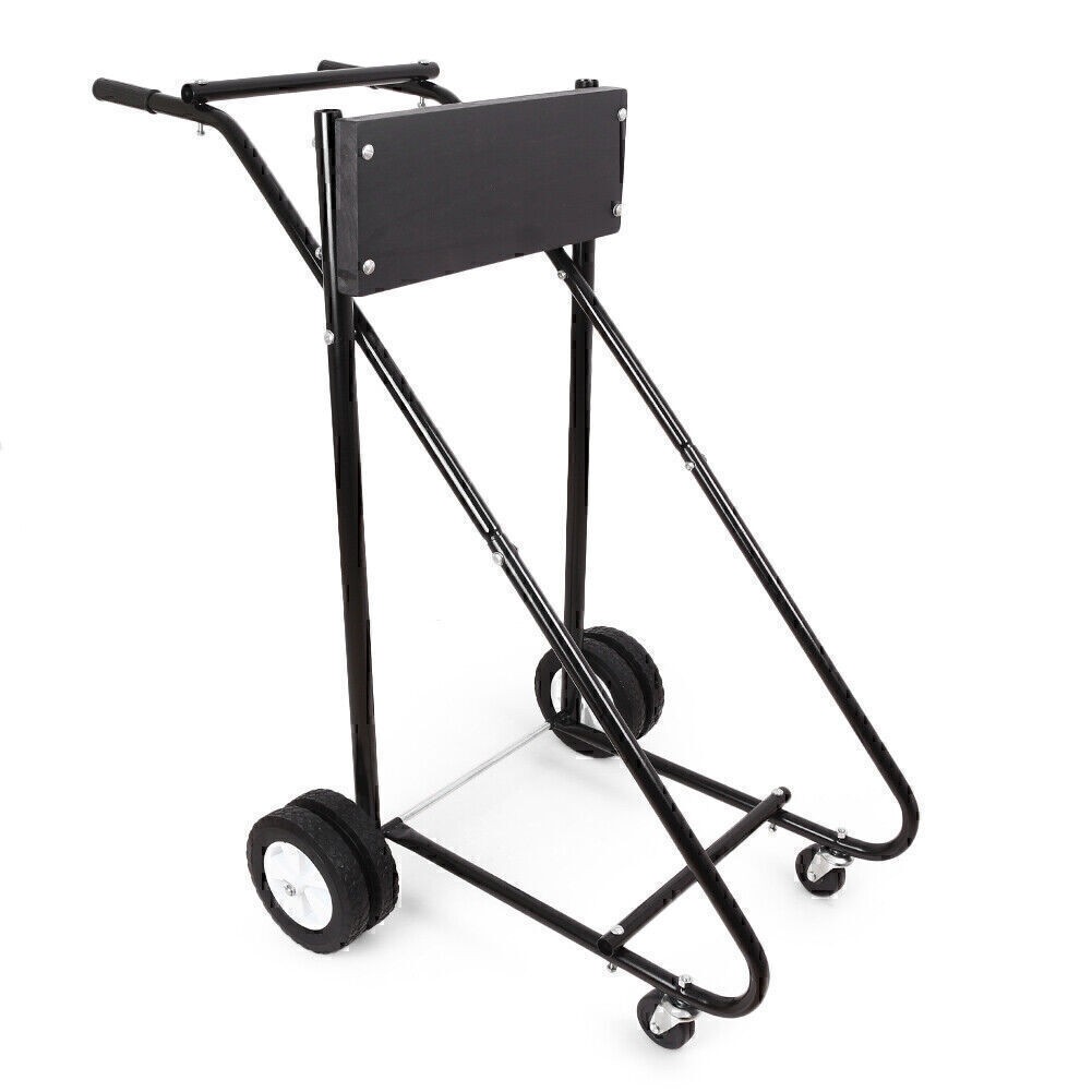 315 LBS Outboard Boat Motor Stand Carrier Cart Dolly Storage Pro Heavy Duty