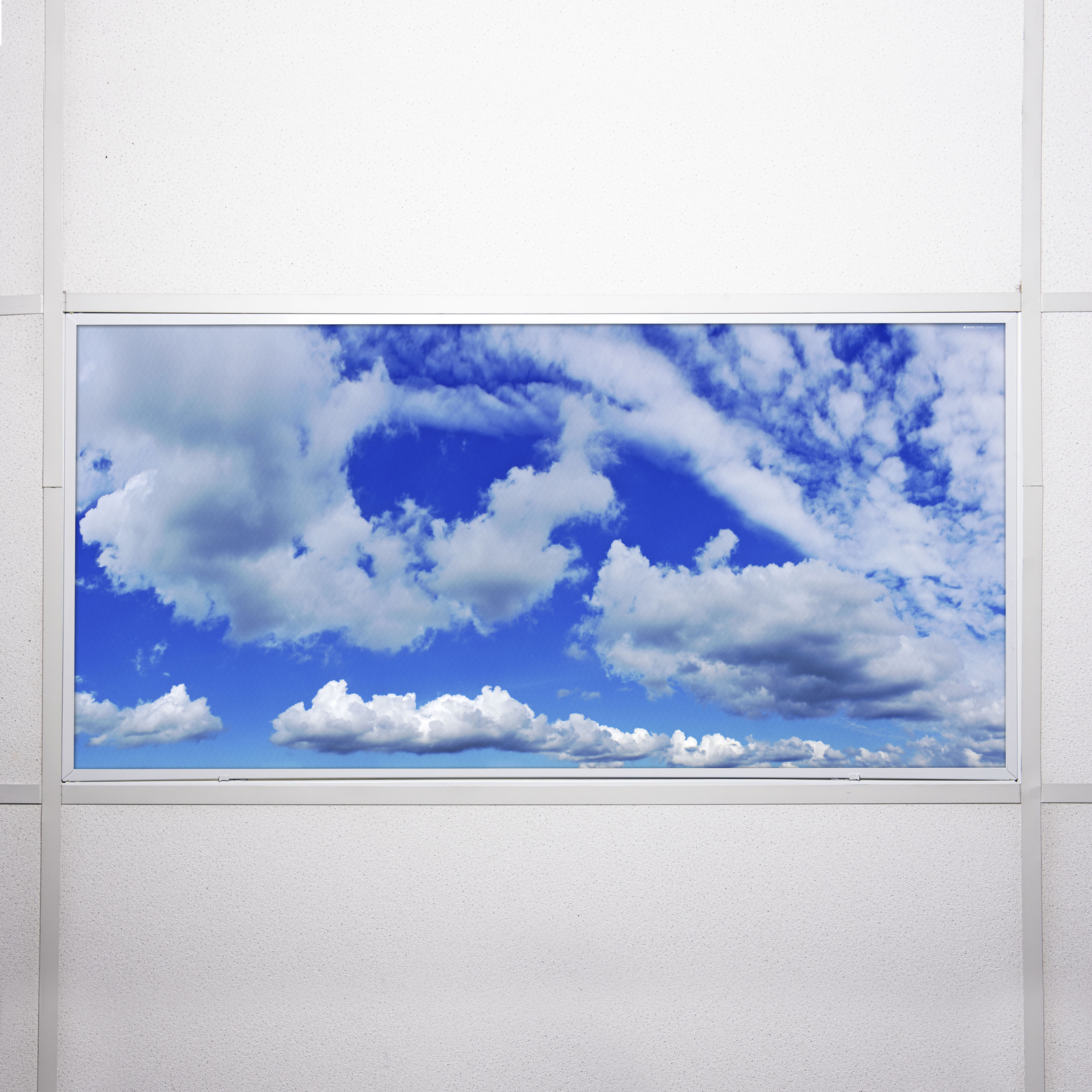 Octo Lights - Fluorescent Light Covers - School, Office, Home - Cloud - 007