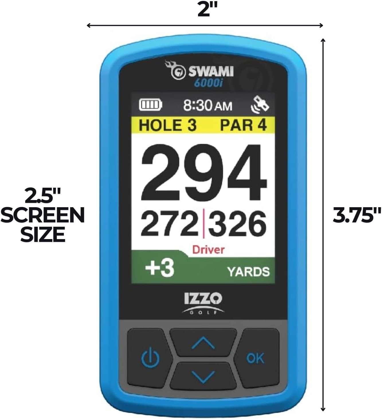 SWAMI 6000I - Vibrant 2" Color Display & Digital Scorekeeper