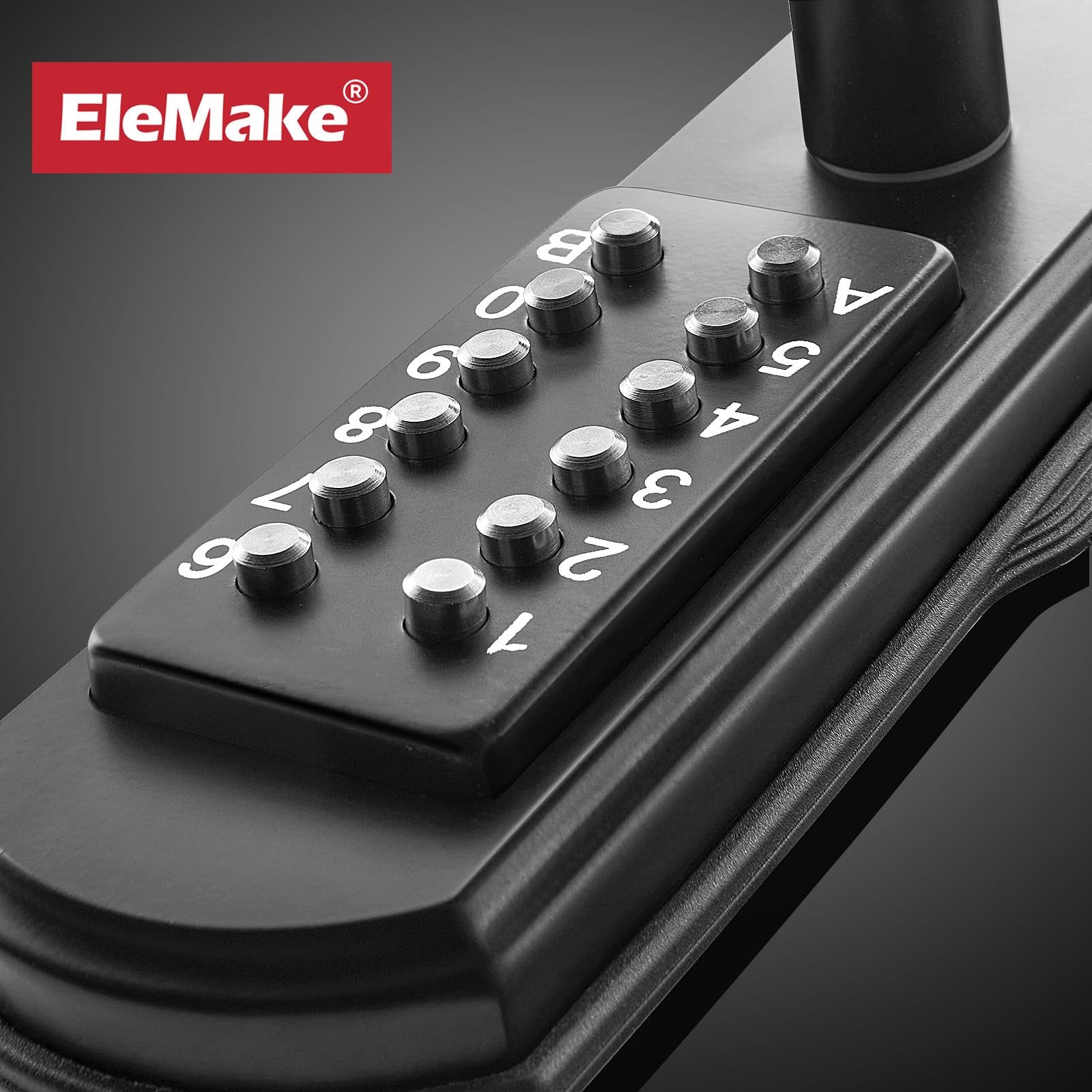 Elemake Keyless Door Lock Keypad Right Handed Mechanical Door Lock Security