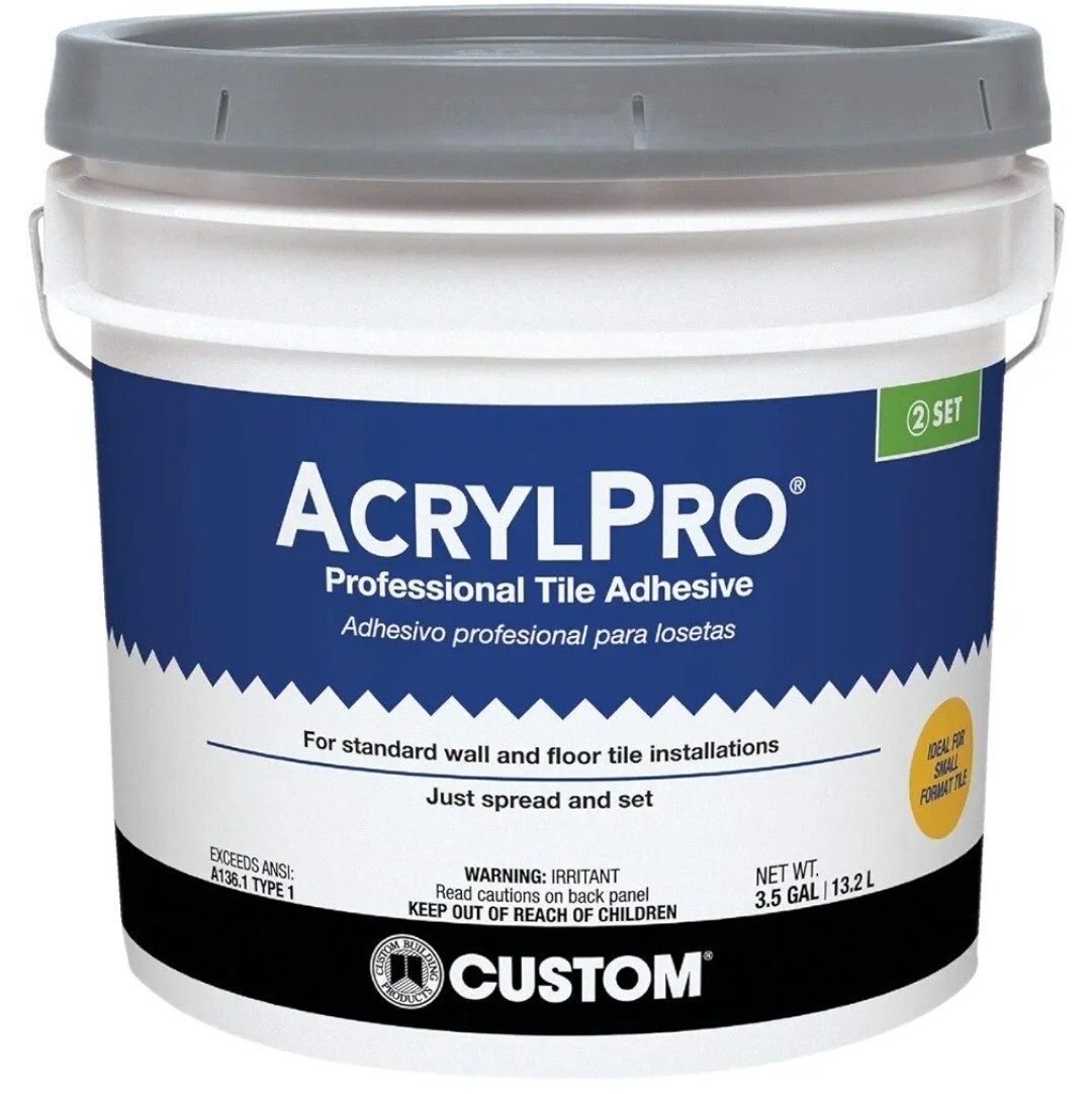 3.5-Gallon Acrylpro Ceramic Tile Adhesive