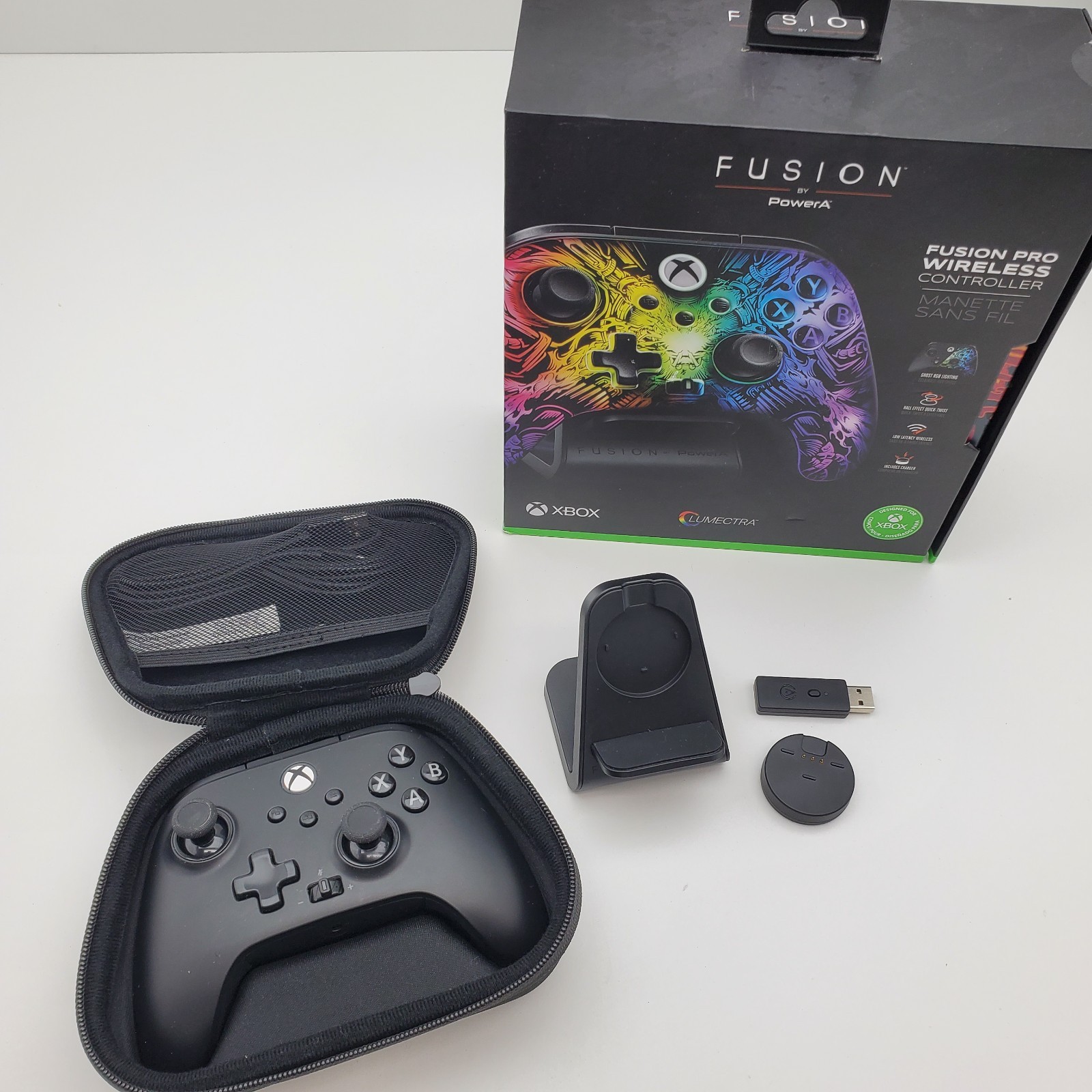 PowerA Fusion Pro XBGPFPWL Wireless Controller for Xbox Series X|S with Lumectra