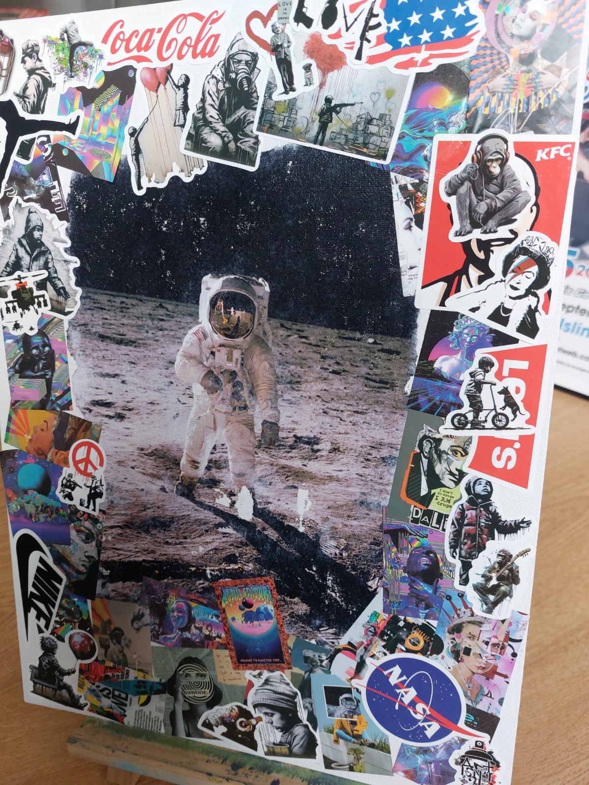 pop art collage