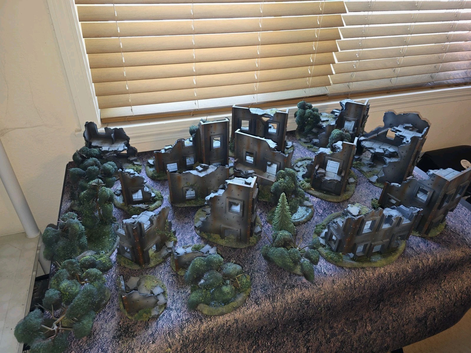 Warhammer 40k Terrain *Swampy Ruins*