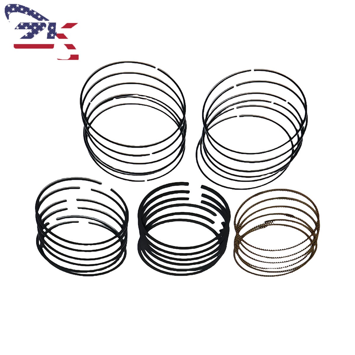 STD Engine Piston Ring Set For 2011-2016 Chrysler Dodge Jeep Ram 3.6L