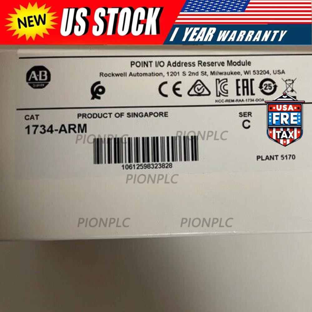 NEW 1734-ARM AB POINT I/O Address Reserve Module 1734-ARM US Free Tax