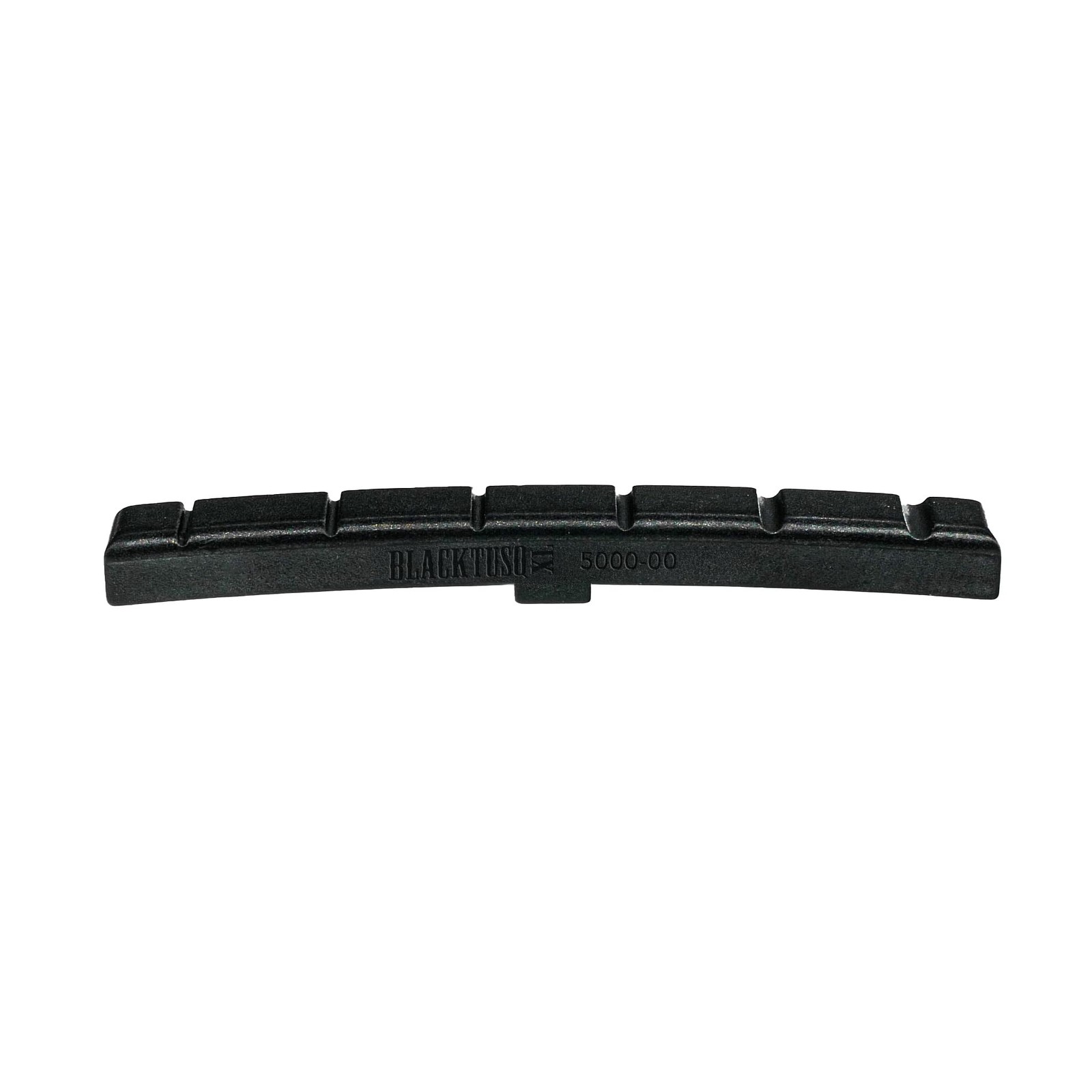 Model 500000 Guitar Nut Slotted Flat or Curved Bottom R9.5 L42.85mm  Black TU...