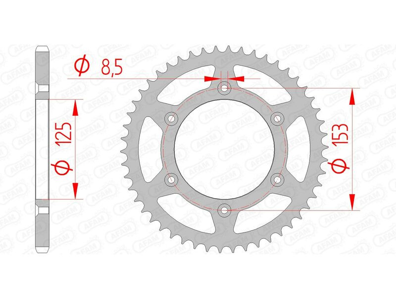 16204 - Standard Steel Crown 10212 - 520 Compatible with Honda CRF 450 R 450 2021-