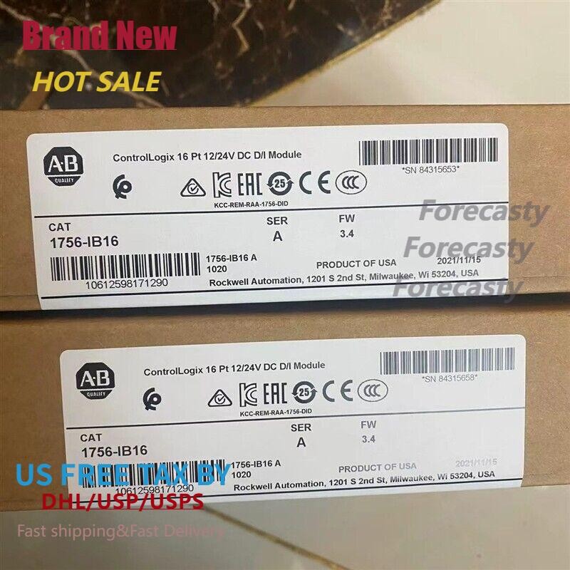 NEW Factory Sealed Allen-Bradley 1756-IB16 / A ControlLogix 16 Point D/I Module
