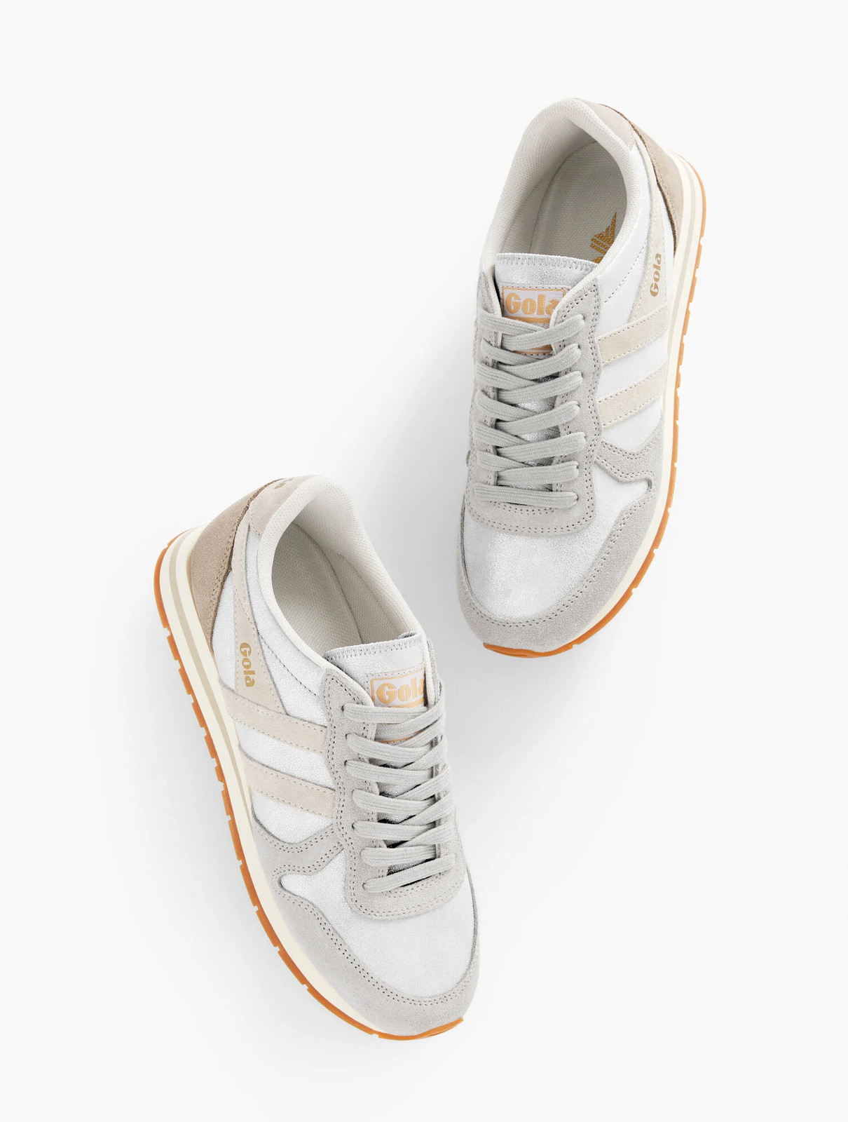 Gola Daytona Blaze Sneakers - Silver , US Medium Size 5 to 11