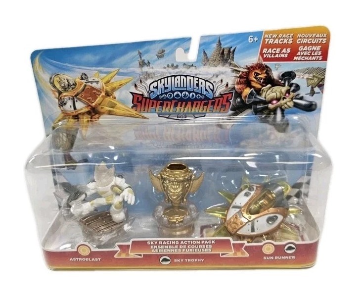 Skylanders Superchargers Sky Racing Action Pack Astroblast Sky Trophy Sun Runner