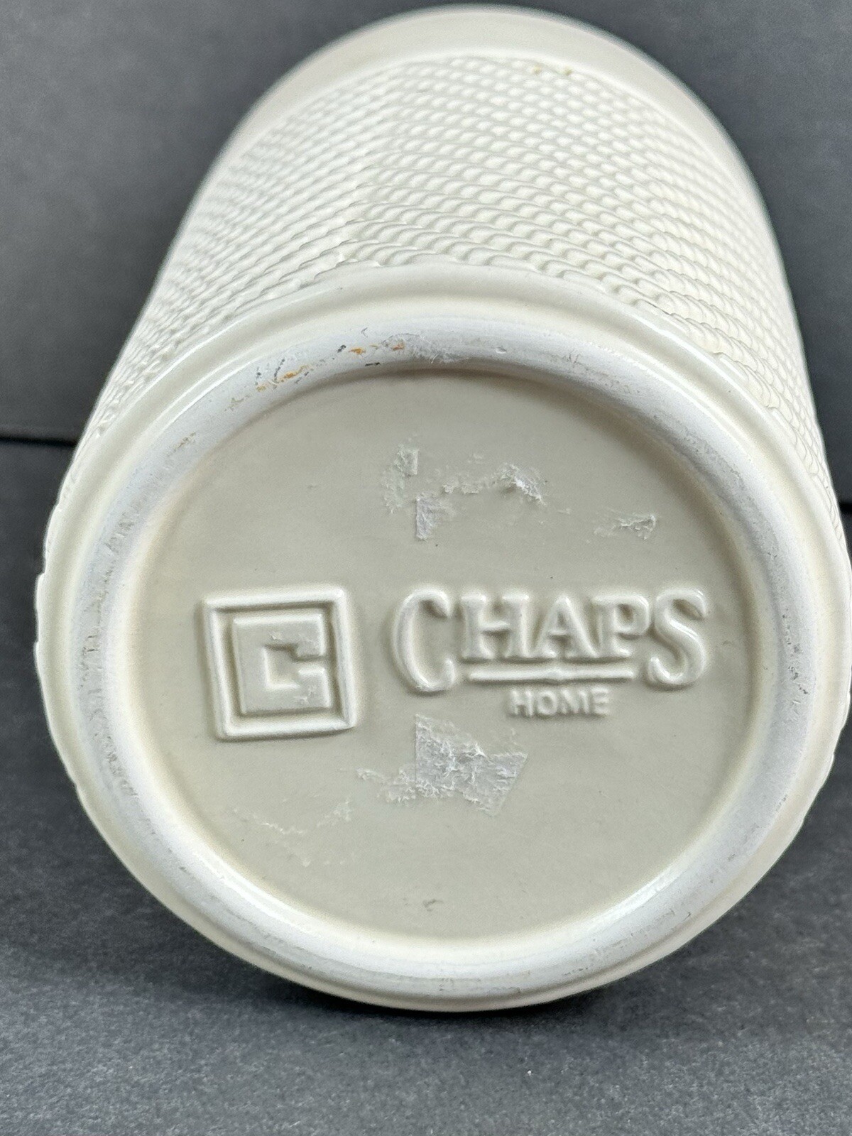 Chaps Home Ceramic Bathroom Canister