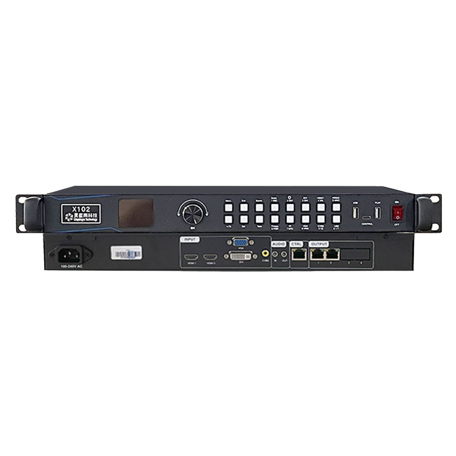 LED Video Processor Controller 1.3MP 720P Resolution for Indoor Outdoor LED Wall