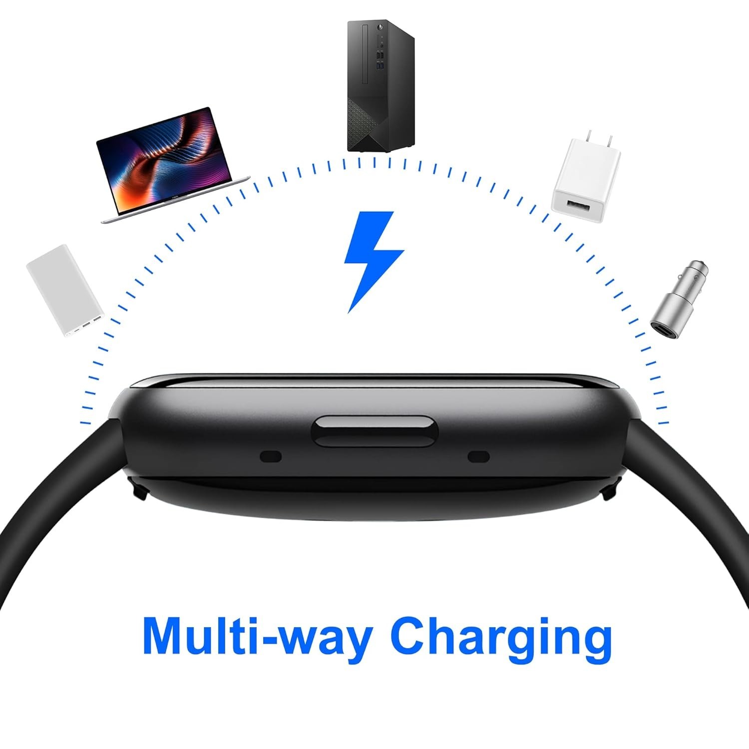3.3 Ft USB-C Charging Cable for Garmin Devices - Versatile & Durable Design