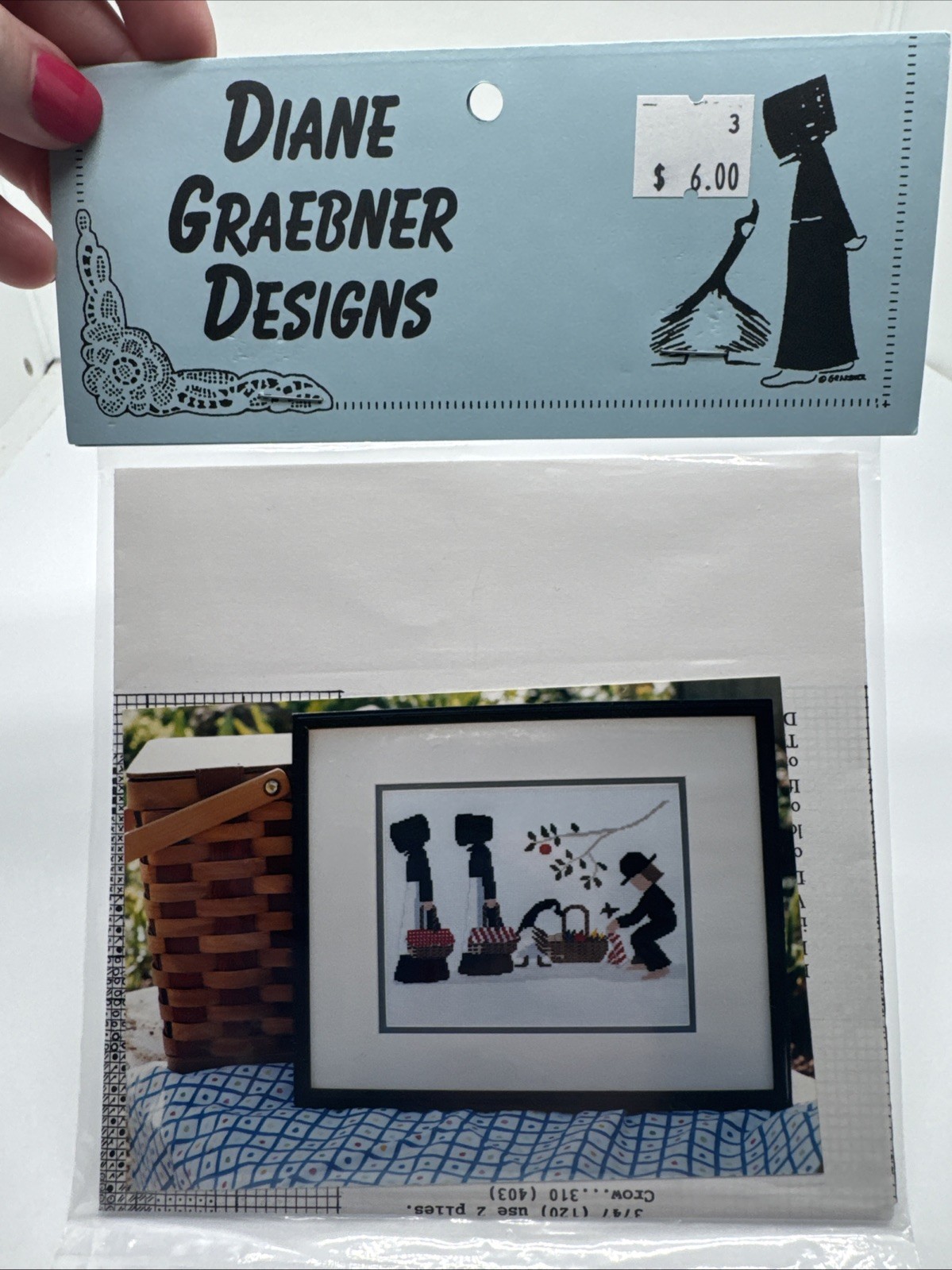 diane graebner cross stitch Pattern Couldn’t Wait