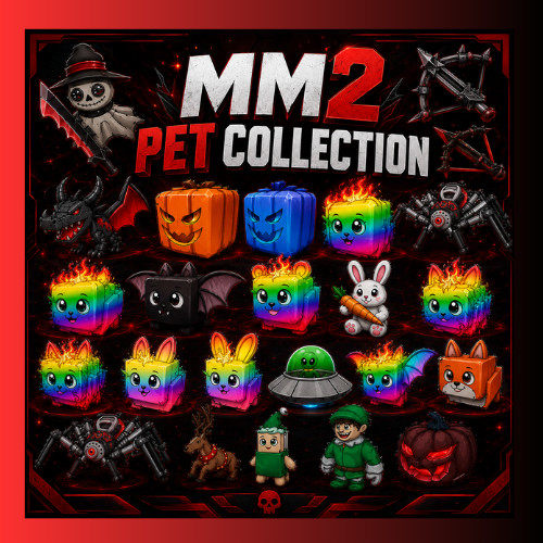 Murder Mystery 2 MM2 Super Rare Godly & Chroma Pets 🔥SAME DAY DELIVERY🔥