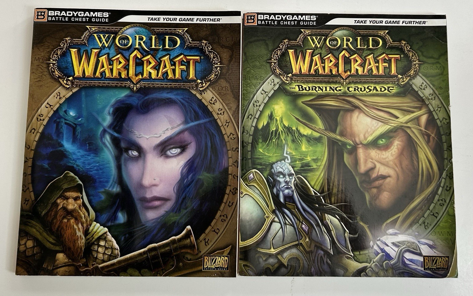 World of Warcraft & The Burning Crusade Brady Games Battle Chest Strategy Guides