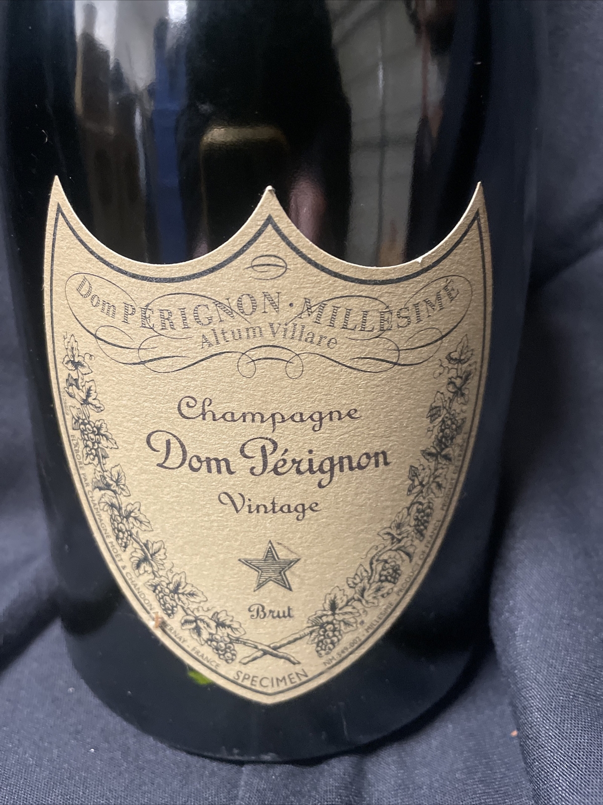 Dom Perignon Vintage Millesime DUMMY EMPTY BOTTLE SEALED Display