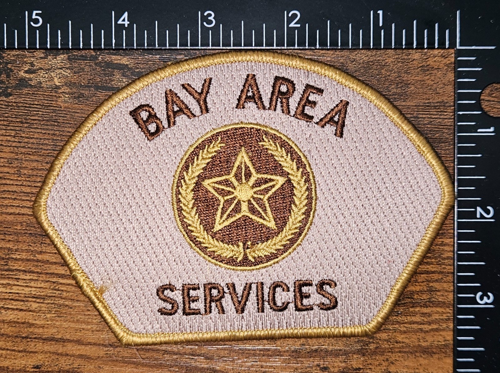 Bay Area California Services Police Shoulder Patch