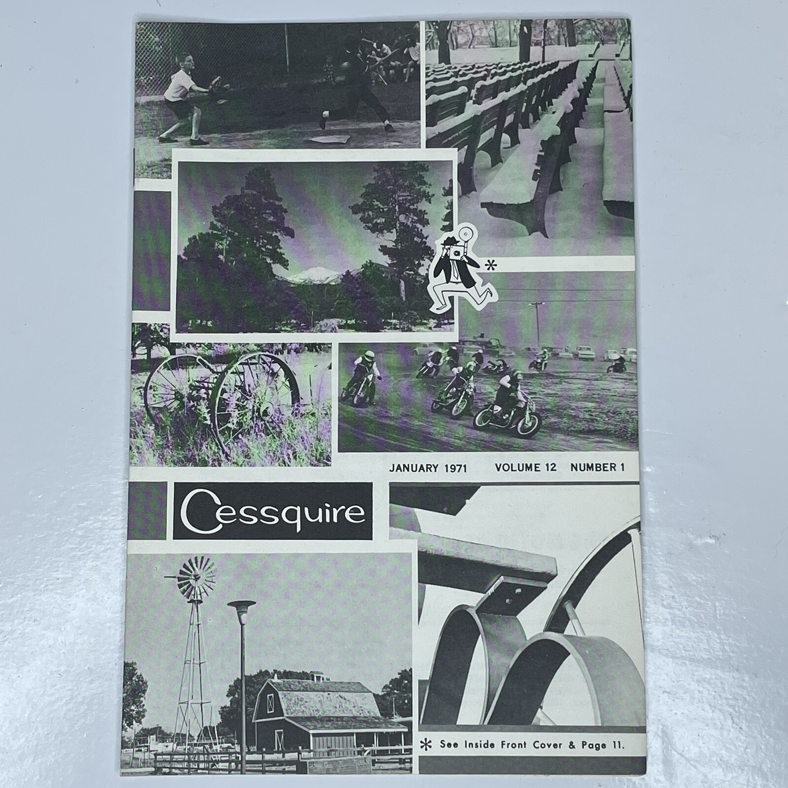 Vtg Cessquire - Vol. 12/No. 1, Jan. 1971 Cessna Aircraft Co Employee Publication