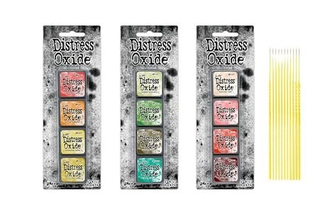 Mini Distress Oxide Pad Bundle - Ranger Tim Holtz Mini Distress Oxide Pad...