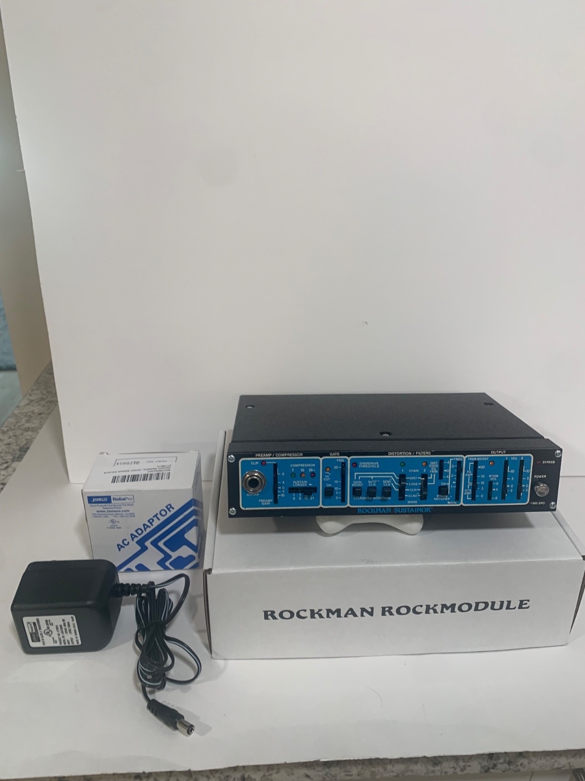 Scholz SR&D Rockman Sustainor 100A & Power Adapter