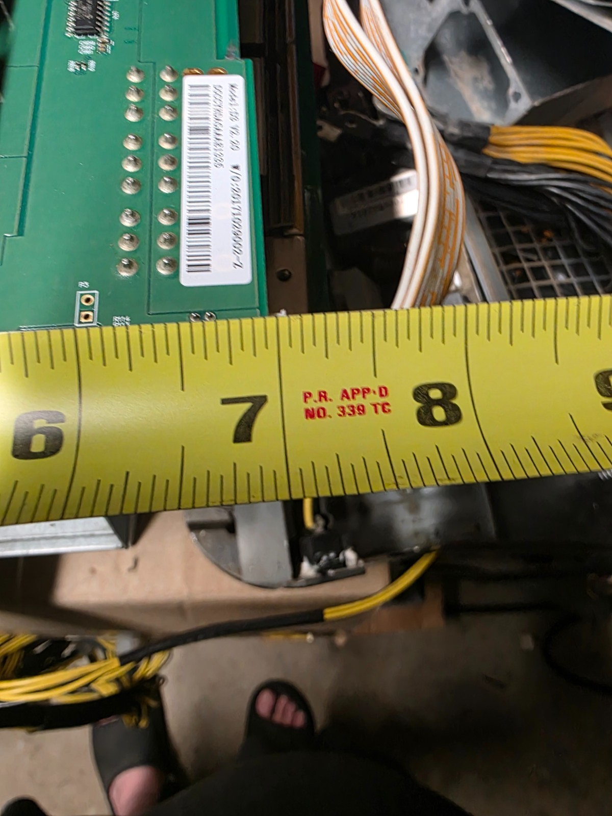 Bitmain Antminer D3 19.3 Hashboard from Working Miner version 2.15