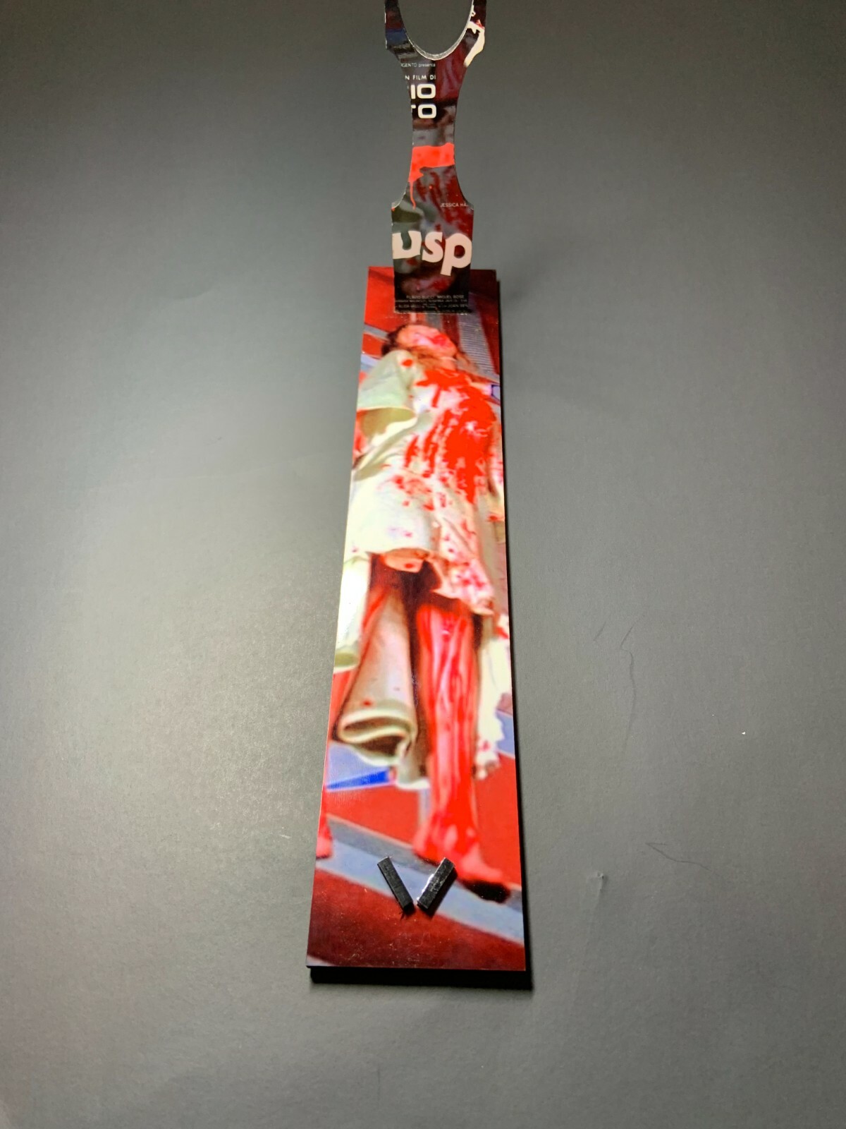 Suspiria 1977 Kitchen Knife With Sublimated Stand