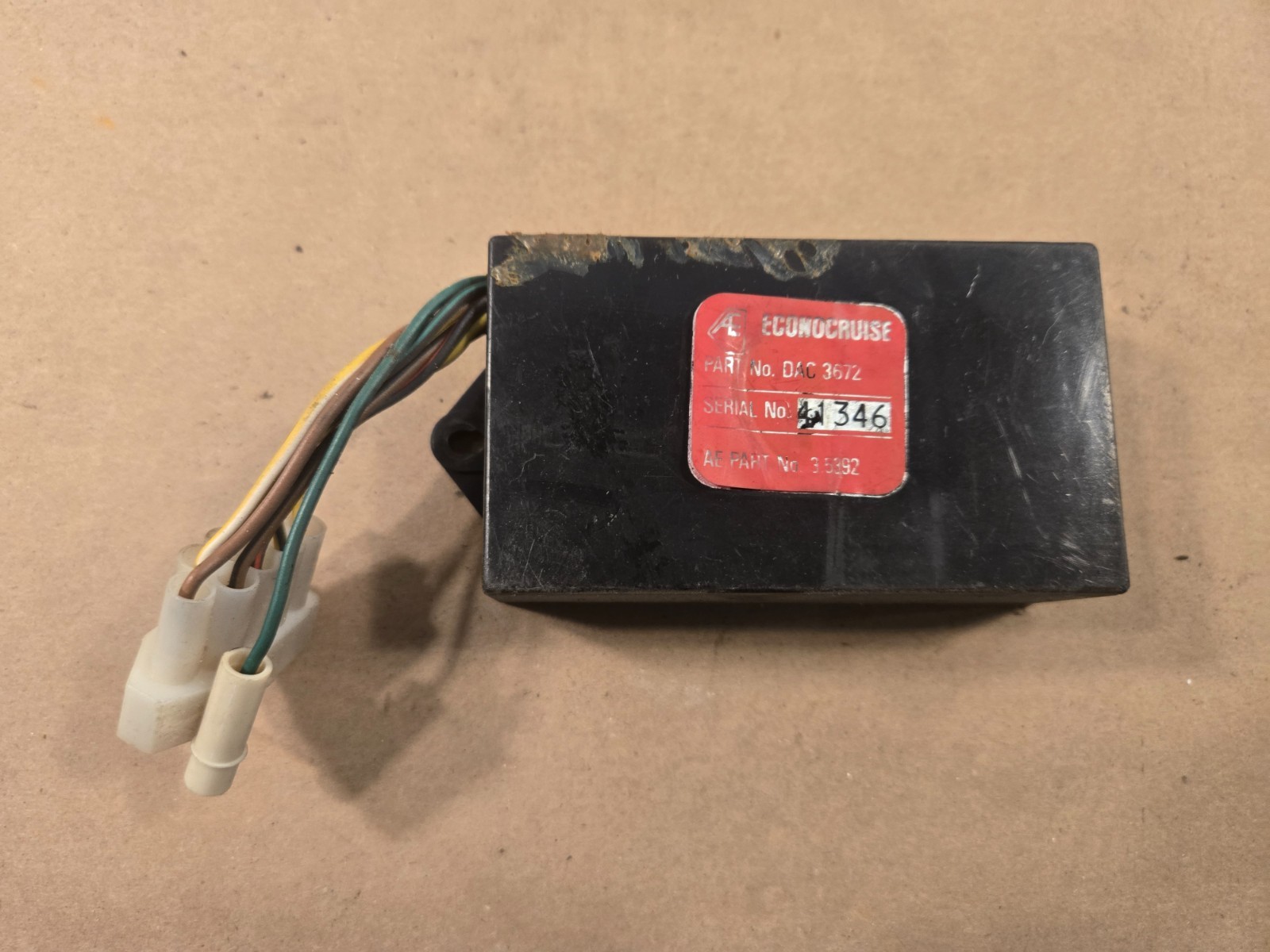 Jaguar XJ6 S3 Cruise Control Module DAC3672