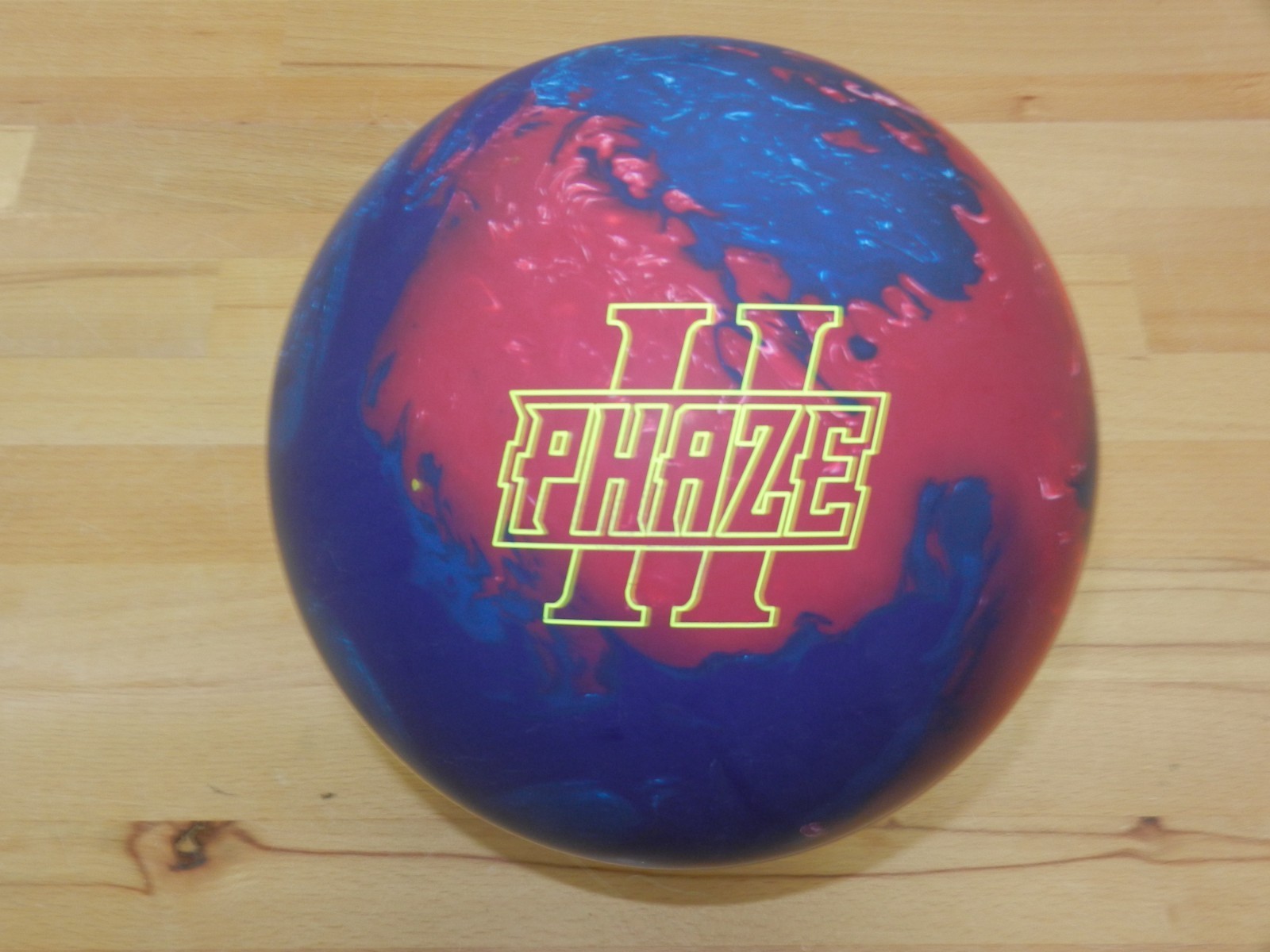 NIB 14# Storm Phaze II Bowling Ball w/Specs of 14.3/3-3.5" Pin/3.40oz TW