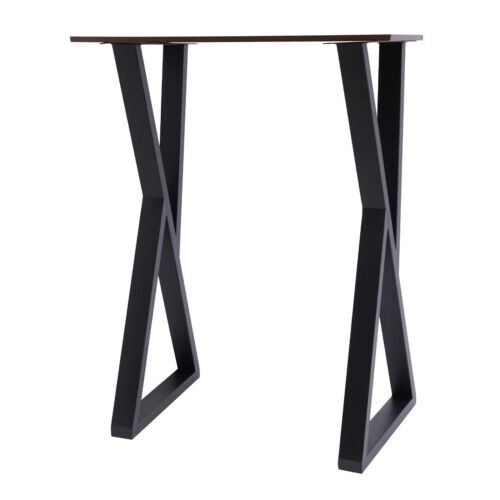 X-Shape 32" Metal Coffee Table Legs Set of 2 Steel Bench Desk DIY Furniture Legs