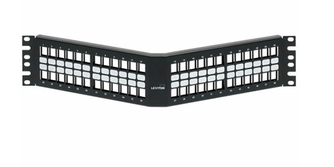 Leviton 011-49256-H48 Angled QP Panel