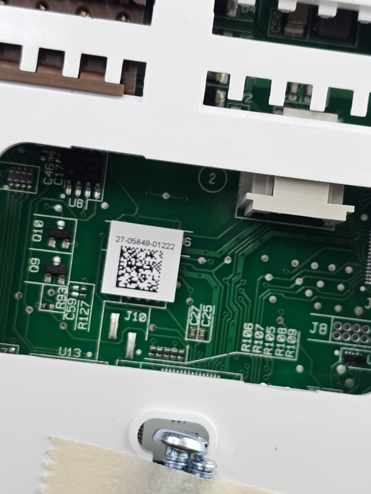 JOHNSON CONTROLS A163818R4G: Surface-Mounted NS8000 Series Network Sensor