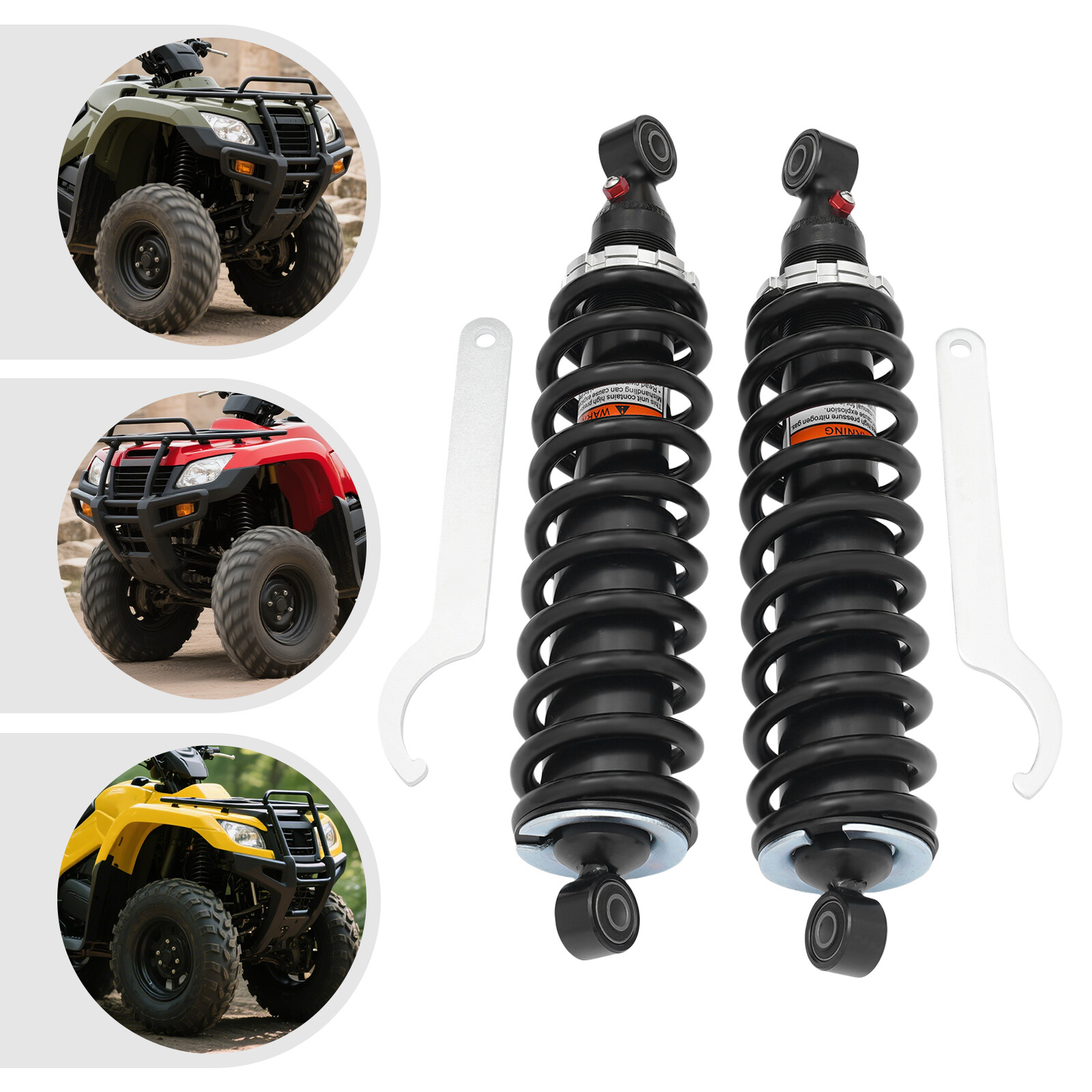 2PCS For Honda Rancher 350 ES Front Shocks Front Shock Absorbers 2000-2006