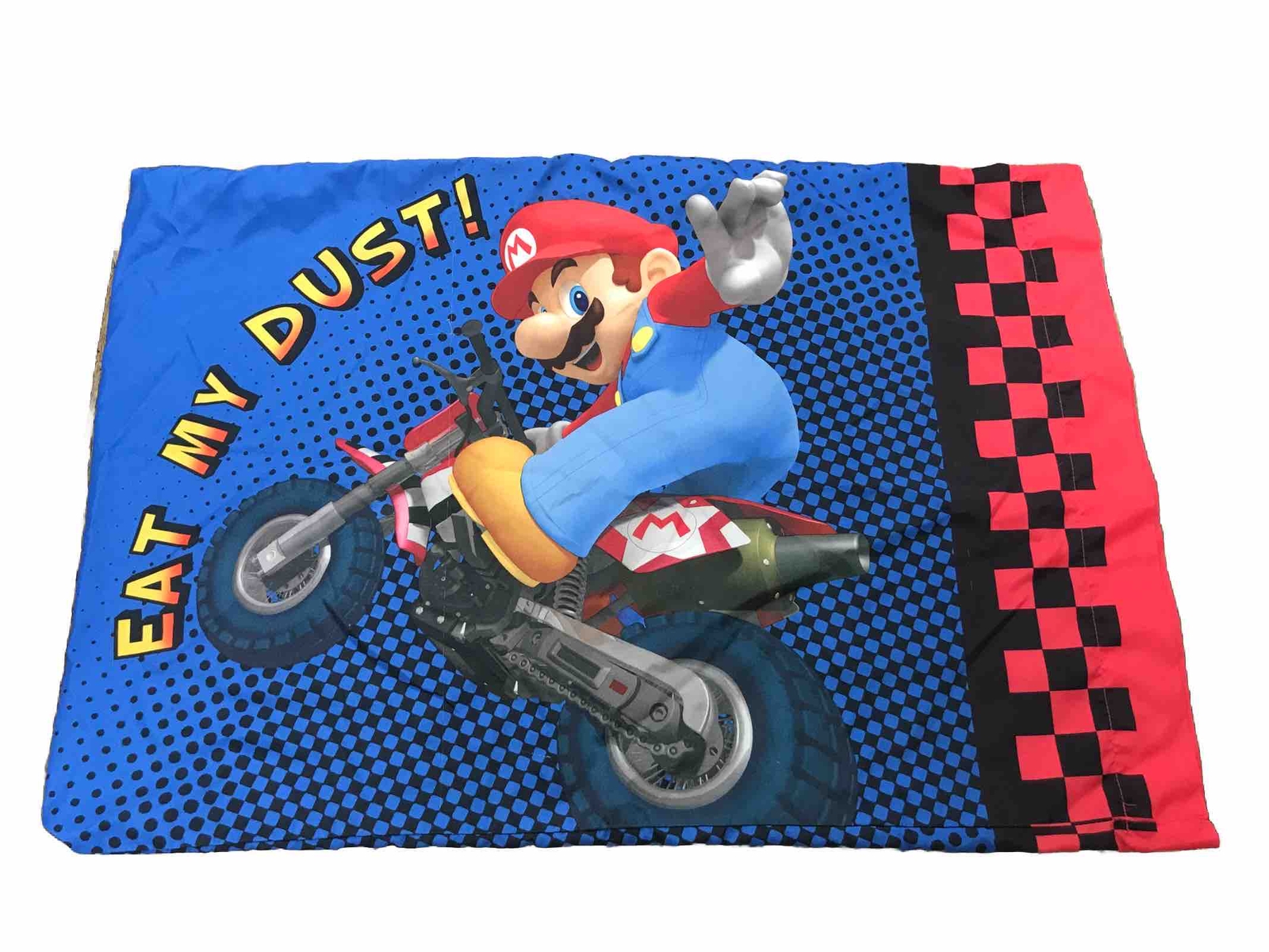 Mario & Luigi - Mario Kart Wii Pillowcase Cover- Nintendo Wii - Nice! Fast Ship
