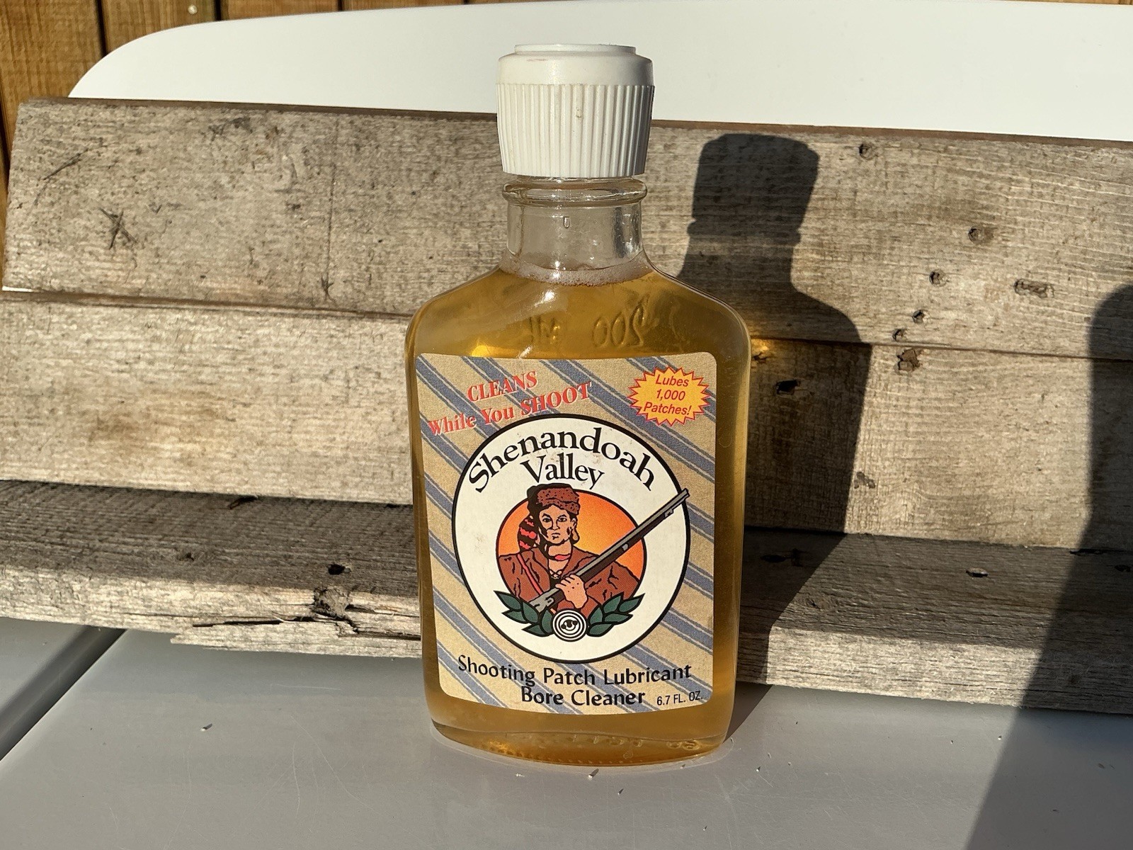 VINTAGE Shenandoah Valley Muzzleloader Patch Lube And Bore Cleaner!! SUPER RARE!