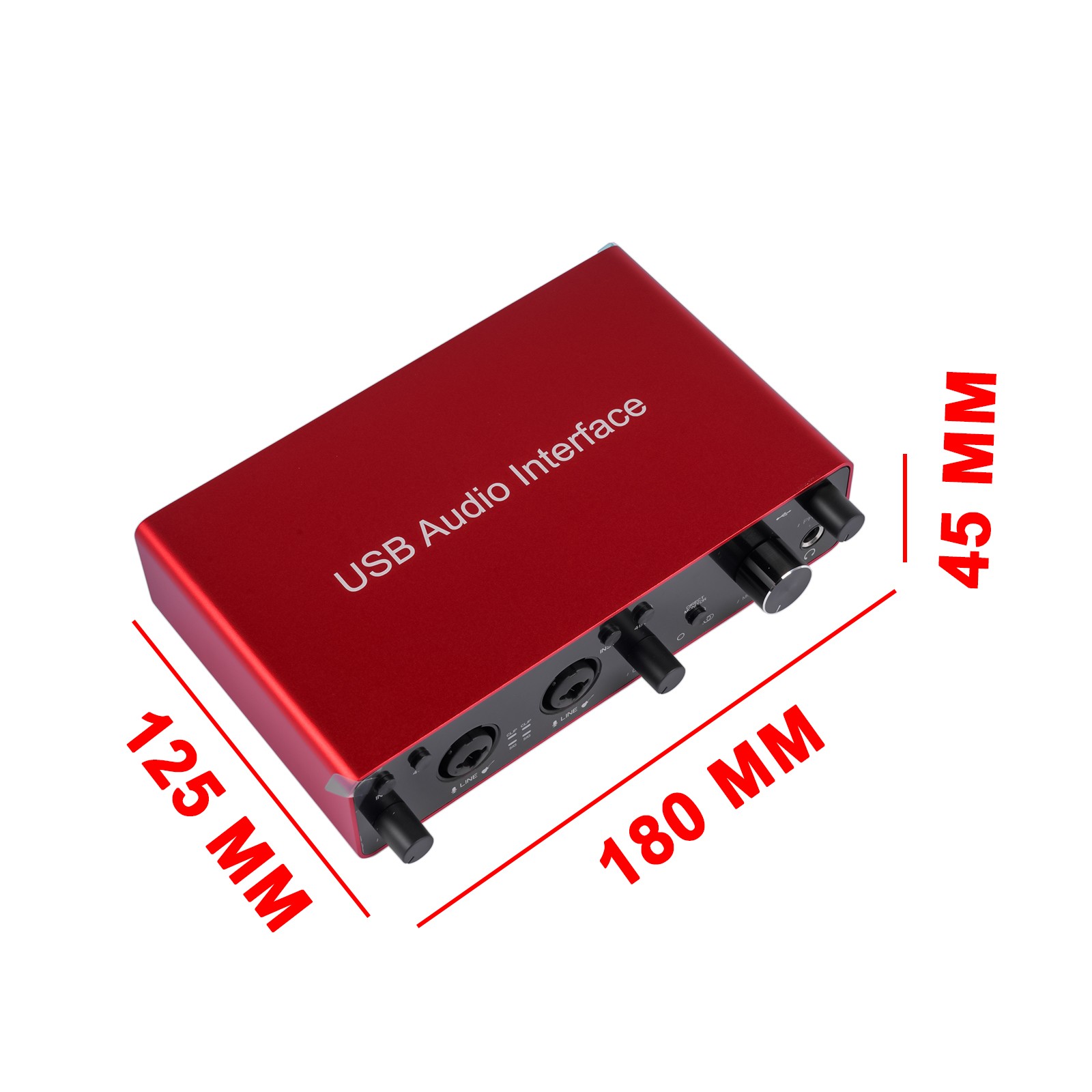 For Scarlett 2i2 3rd Generation USB Audio Interface 24Bit/192KHz Pro Music Tools