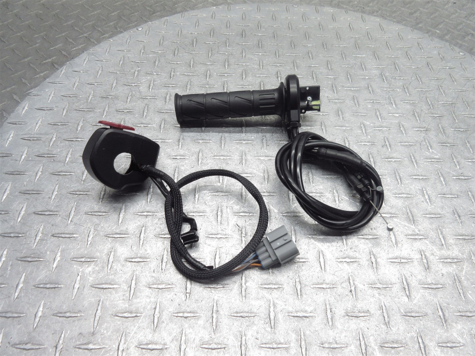2024 CF Moto 450SS ORM Right Switch Throttle Control Cable Handlebar Grip *READ*