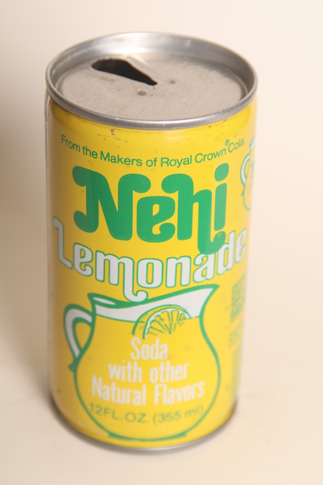 Nehi Lemonade soda can