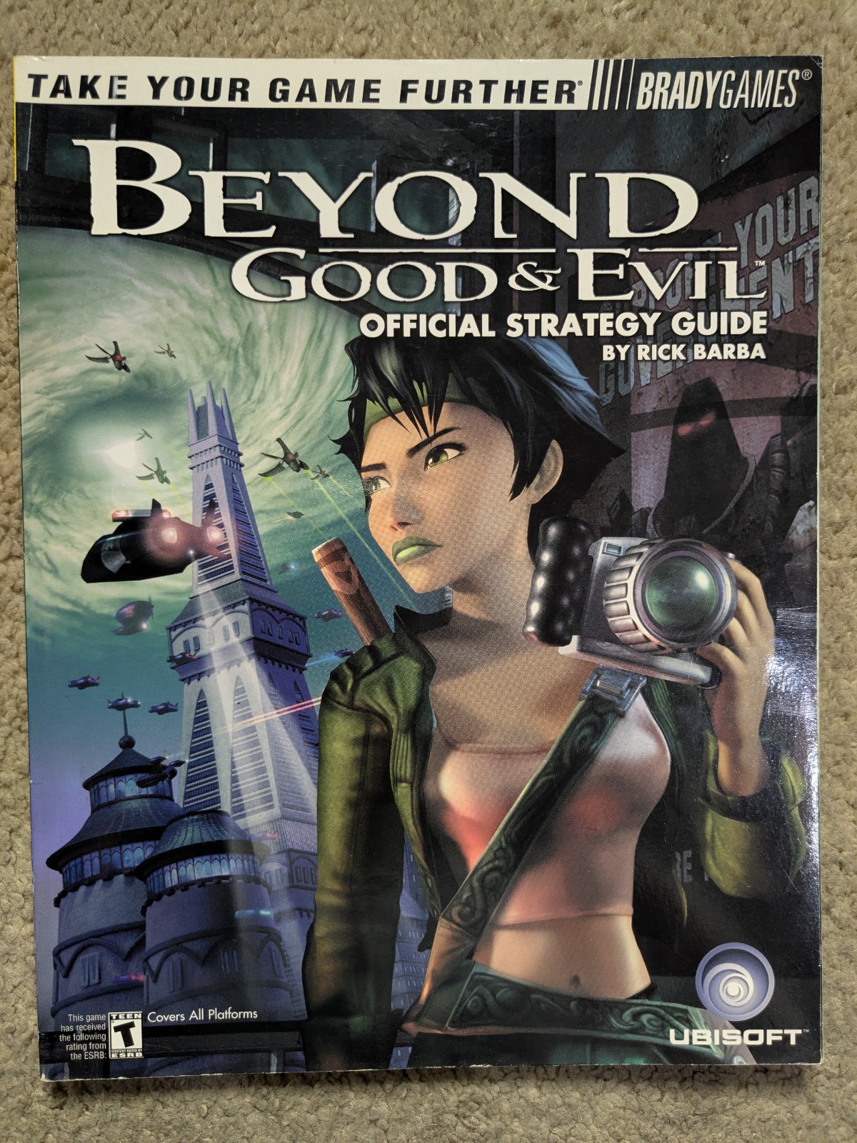 Official Strategy Guide for Beyond Good & Evil game by Brady Games  RARE