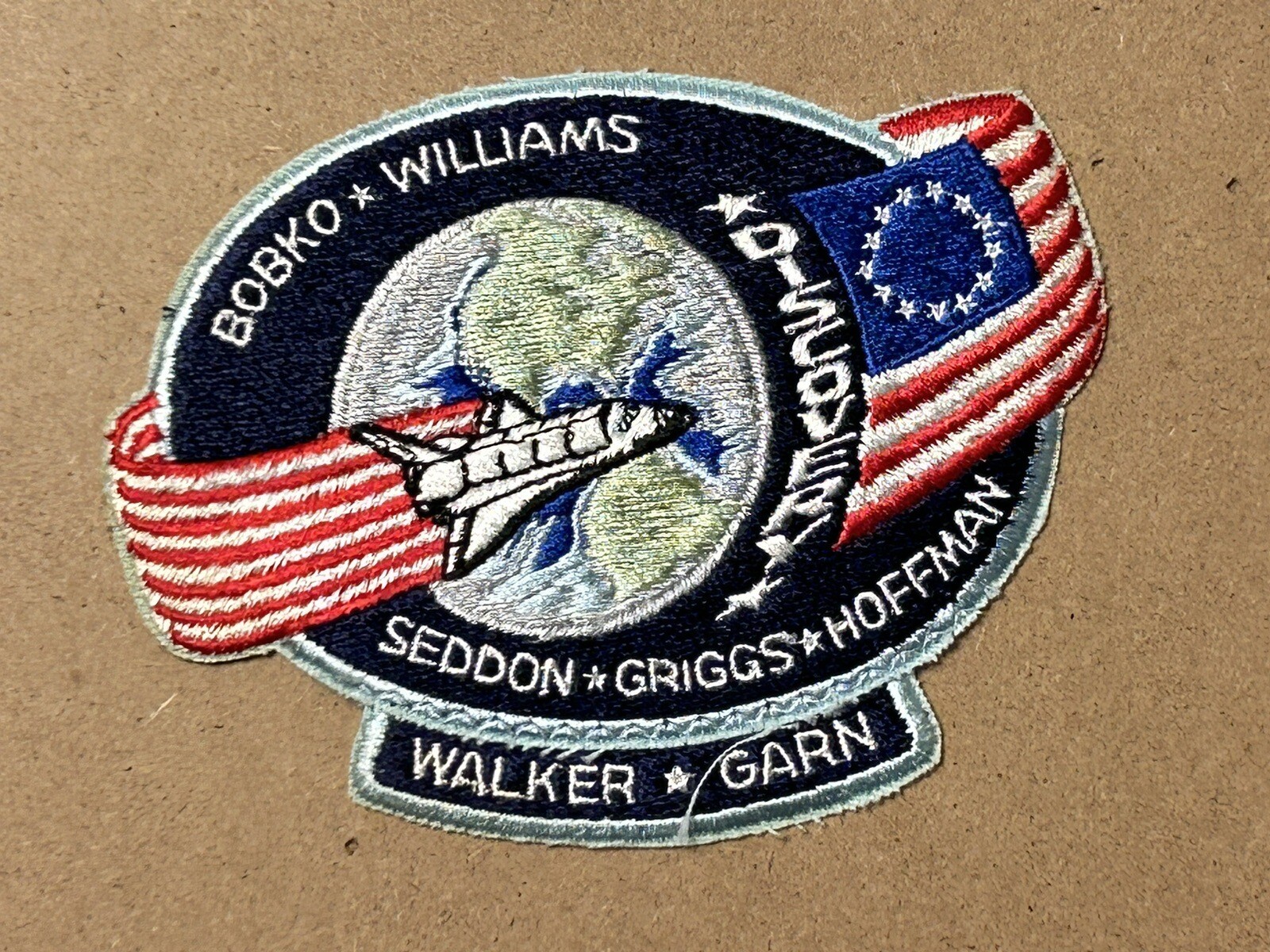 NASA Space Shuttle Discovery STS-51D Mission Patch