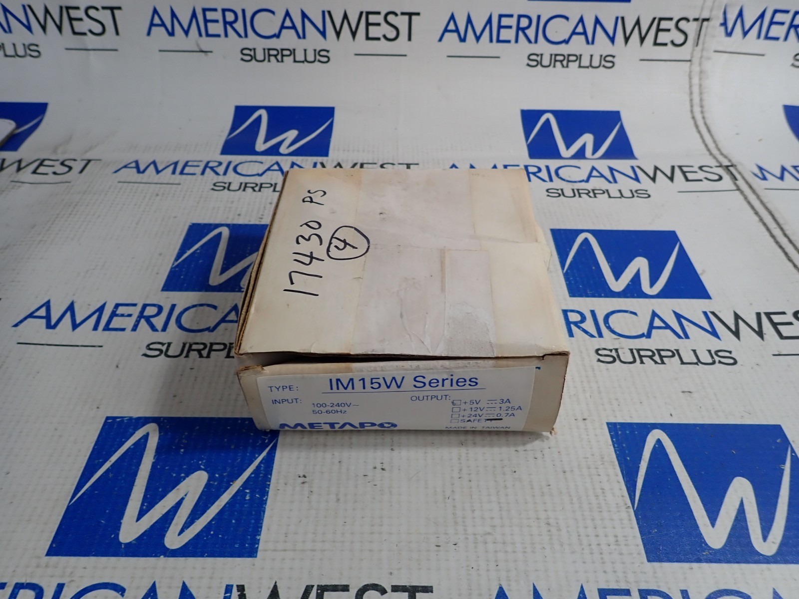 IM150C05-0M Metapo 100-240V 50-60Hz .5A Power Supply IM150C050M