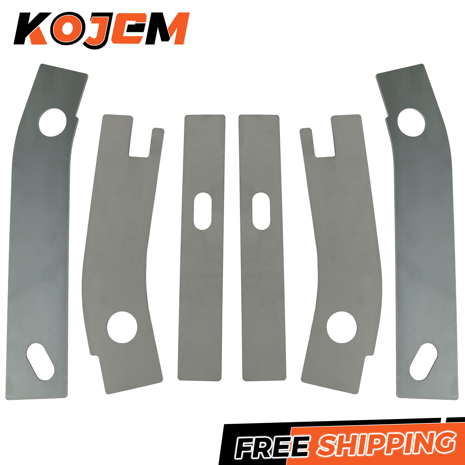 For Jeep Wrangler YJ 1986-95 Rear Frame Repair Rusted Shackle Weld Plate Patch