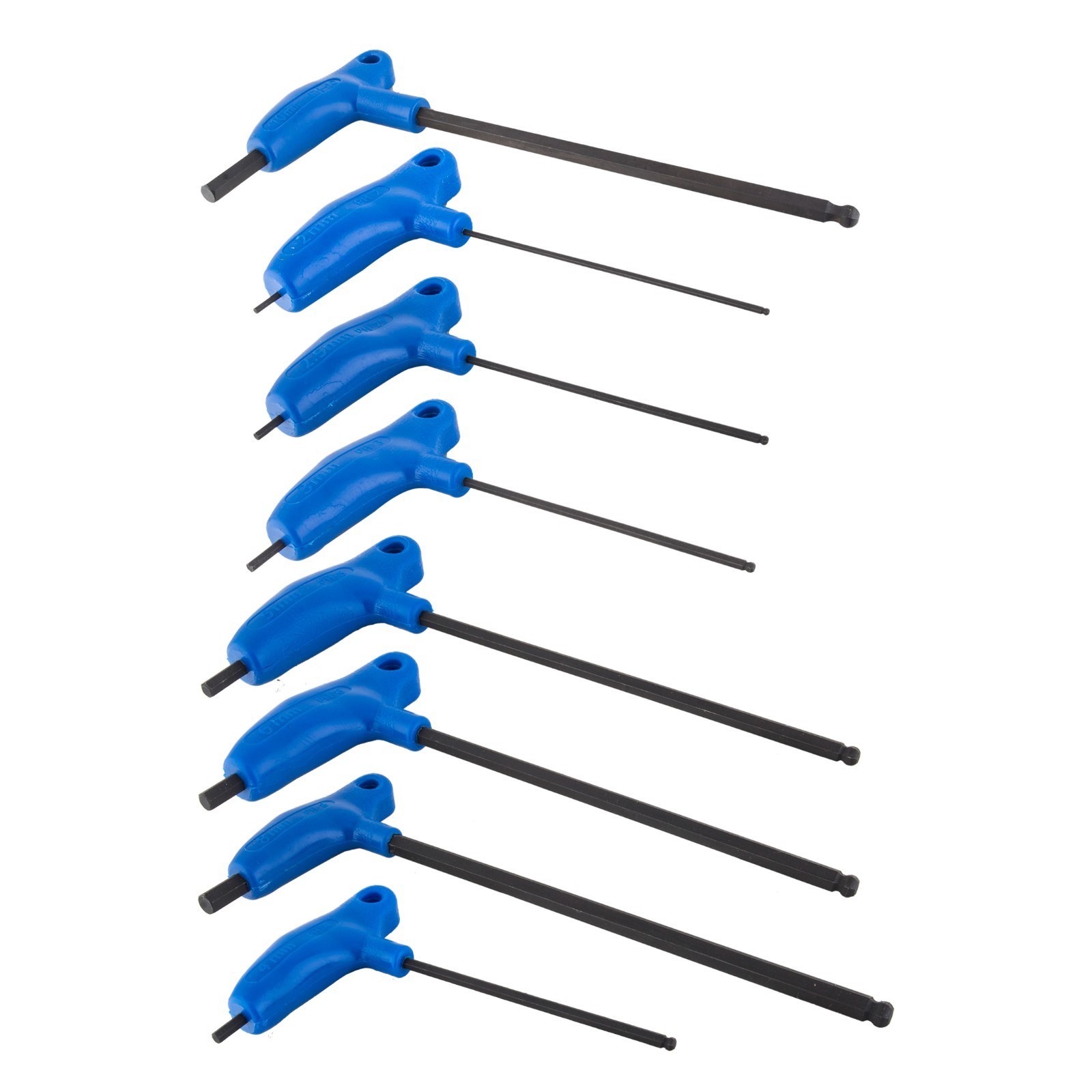 Park Tool PH-1.2 P-Handle Hex Set with Holder, Mechanic Bicycle Tool